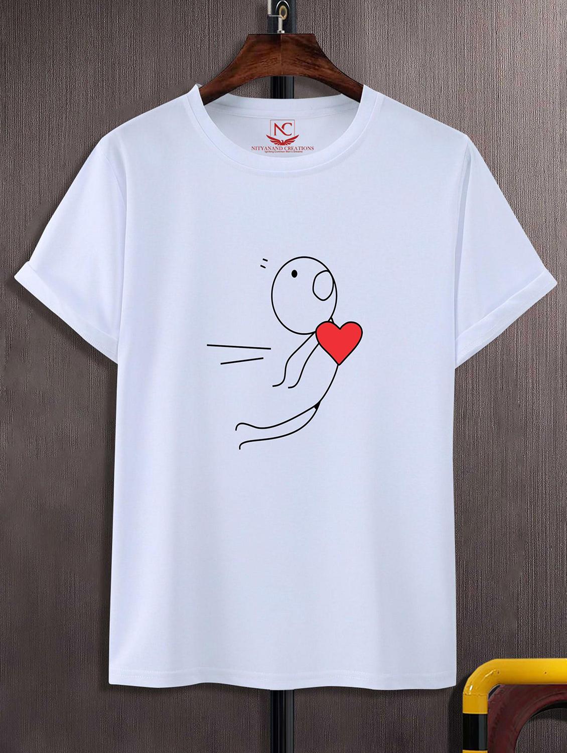 unisex graphic printed round neck tshirt - 20769878 -  Zoom Image - 0