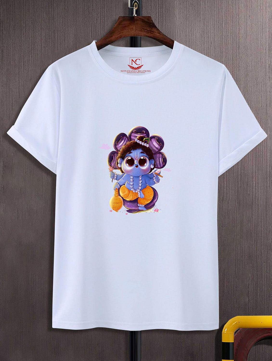 unisex graphic printed round neck tshirt - 20769880 -  Zoom Image - 0