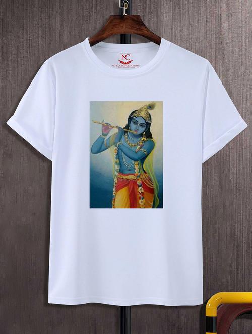 unisex graphic printed round neck tshirt - 20769890 - Standard Image - 0