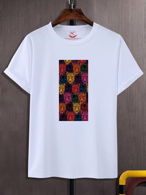 unisex graphic printed round neck tshirt - 20769893 -  Standard Image - 0