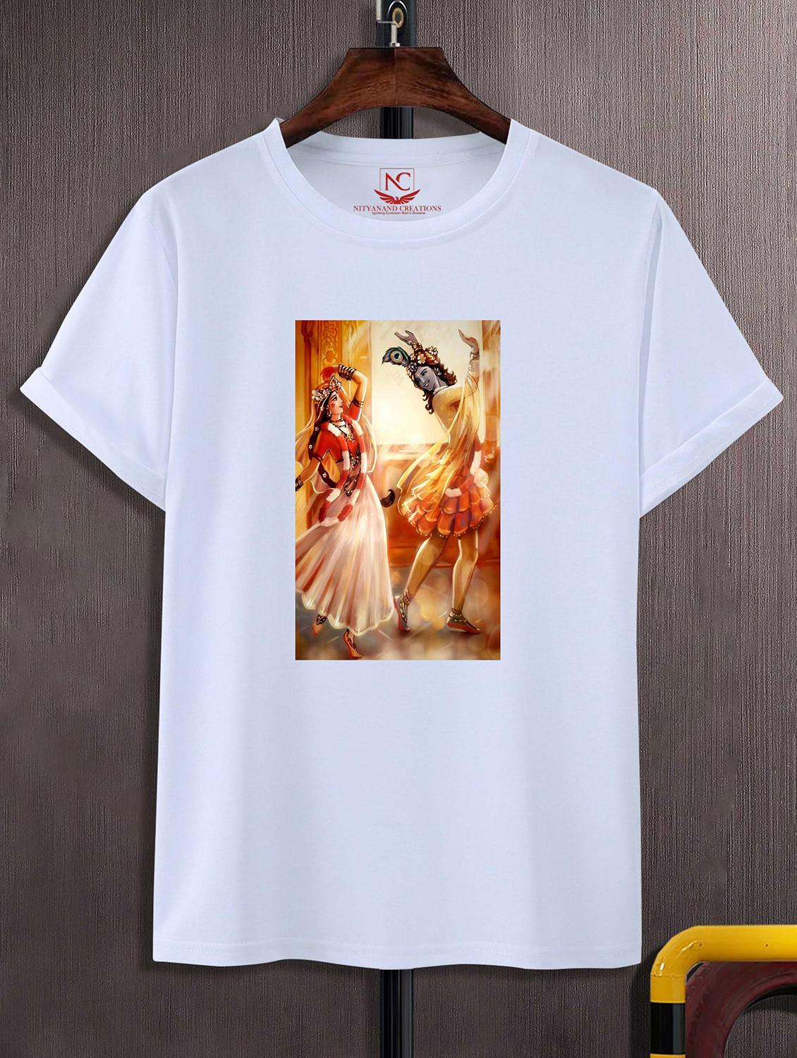 unisex graphic printed round neck tshirt - 20769895 - Zoom Image - 0