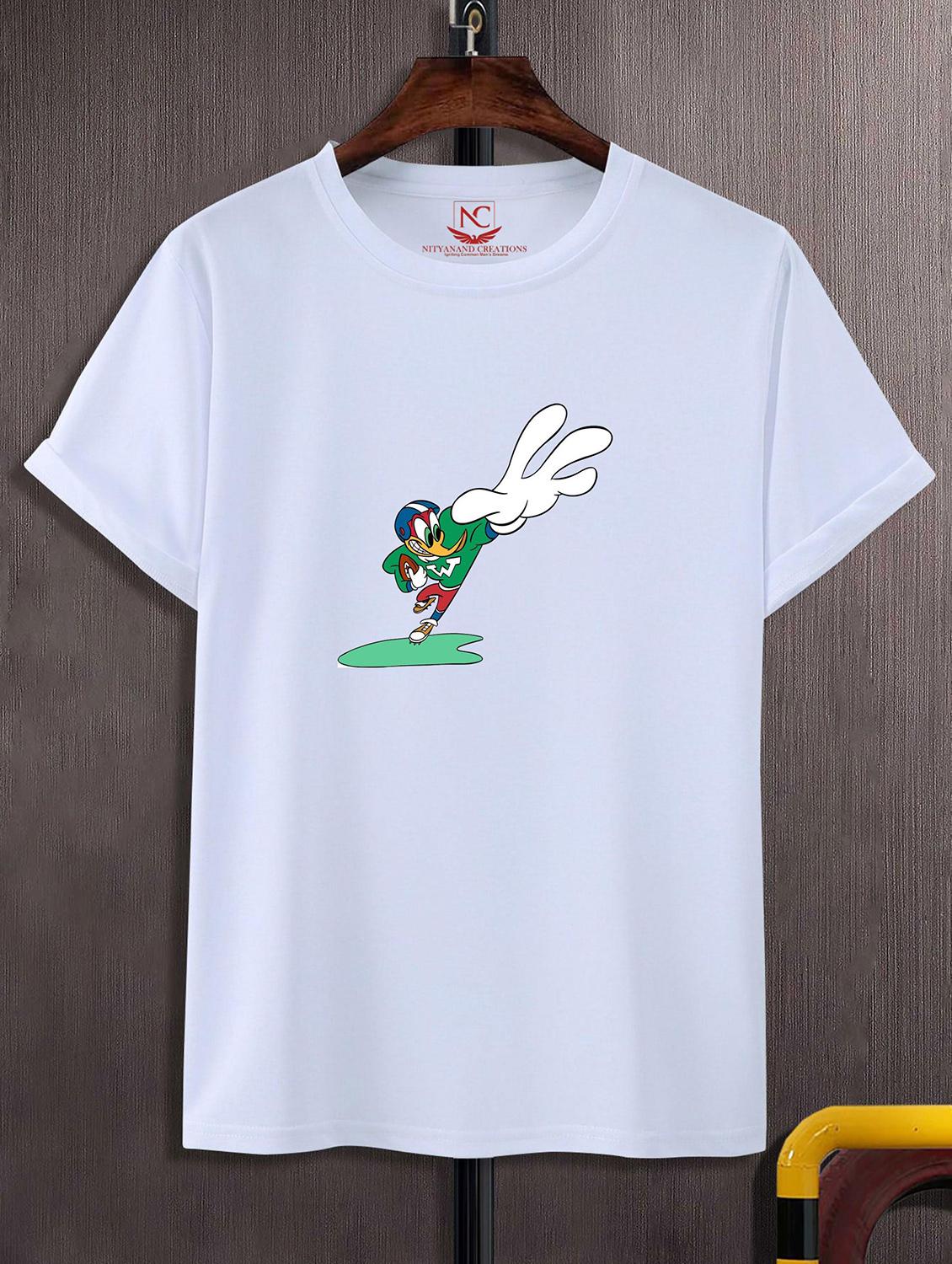 unisex graphic printed round neck tshirt - 20769919 - Zoom Image - 0