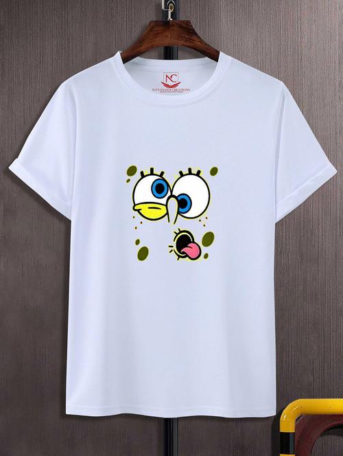 unisex graphic printed round neck tshirt - 20769920 - Standard Image - 0