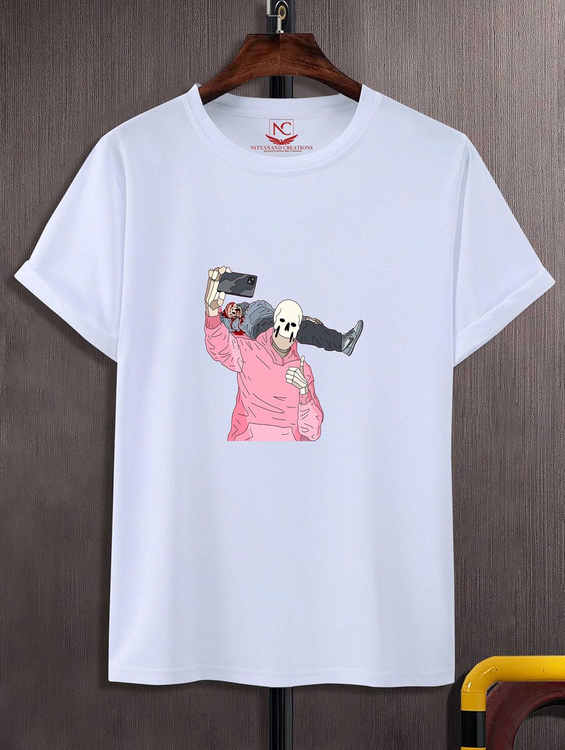 unisex graphic printed round neck tshirt - 20769923 - Zoom Image - 0