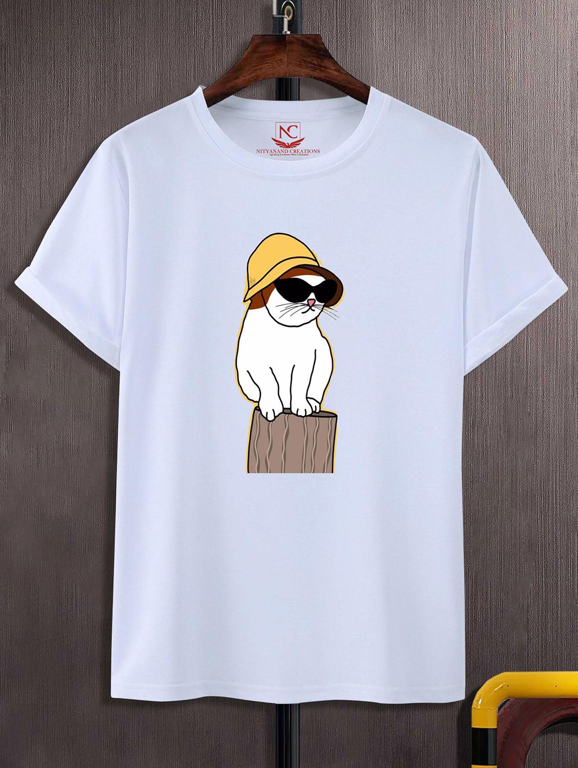 unisex graphic printed round neck tshirt - 20769928 - Zoom Image - 0