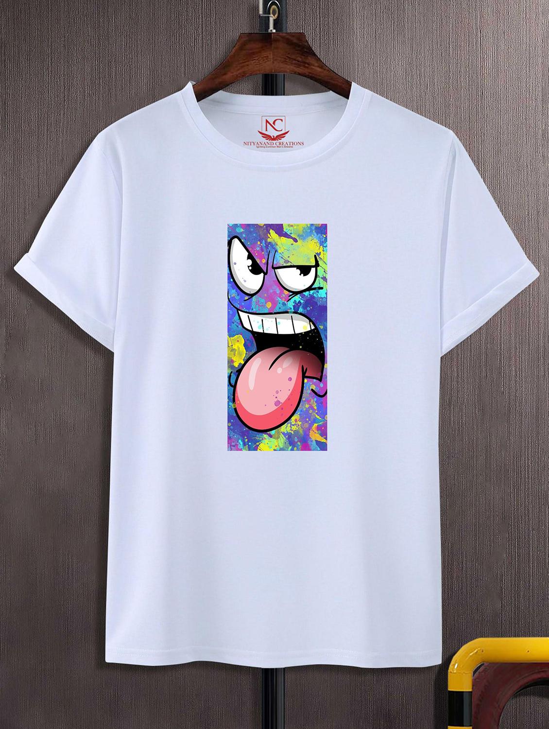 unisex graphic printed round neck tshirt - 20769931 -  Zoom Image - 0