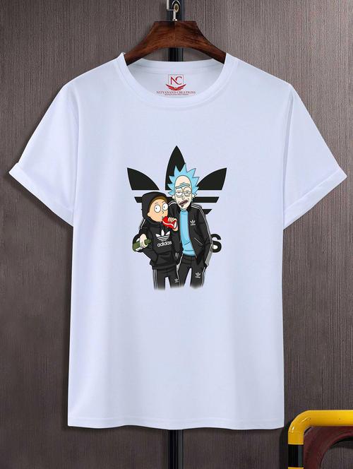 unisex graphic printed round neck tshirt - 20769942 - Standard Image - 0