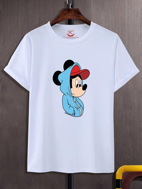 unisex graphic printed round neck tshirt - 20769943 - Standard Image - 0