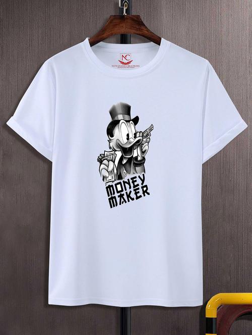 unisex graphic printed round neck tshirt - 20769950 - Standard Image - 0