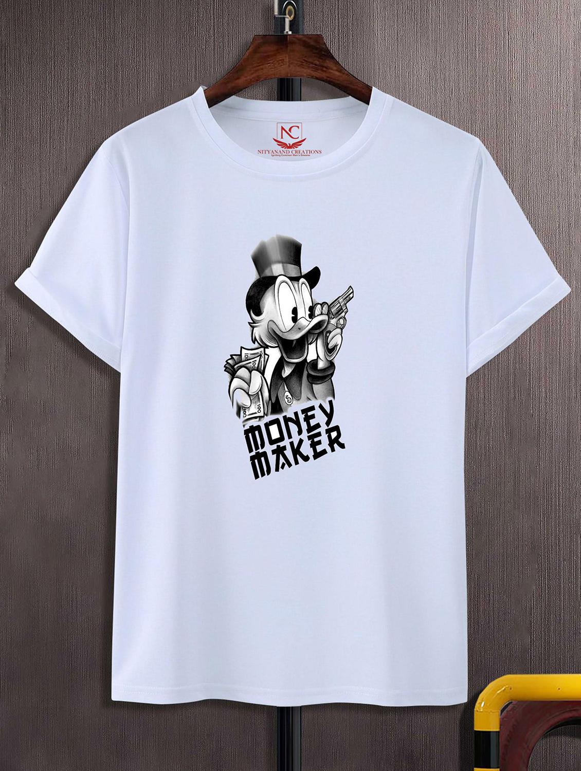 unisex graphic printed round neck tshirt - 20769950 - Zoom Image - 0