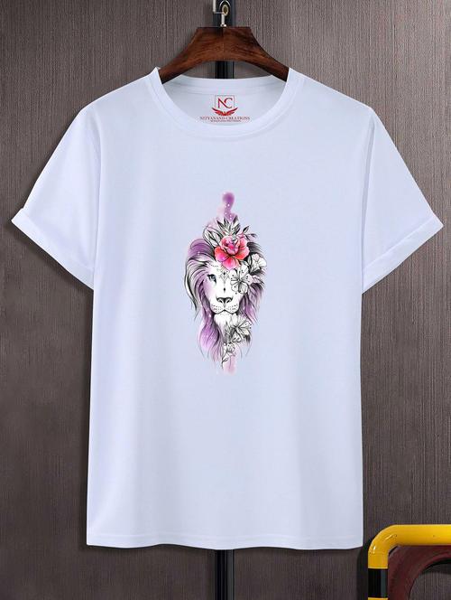 unisex graphic printed round neck tshirt - 20769957 -  Standard Image - 0