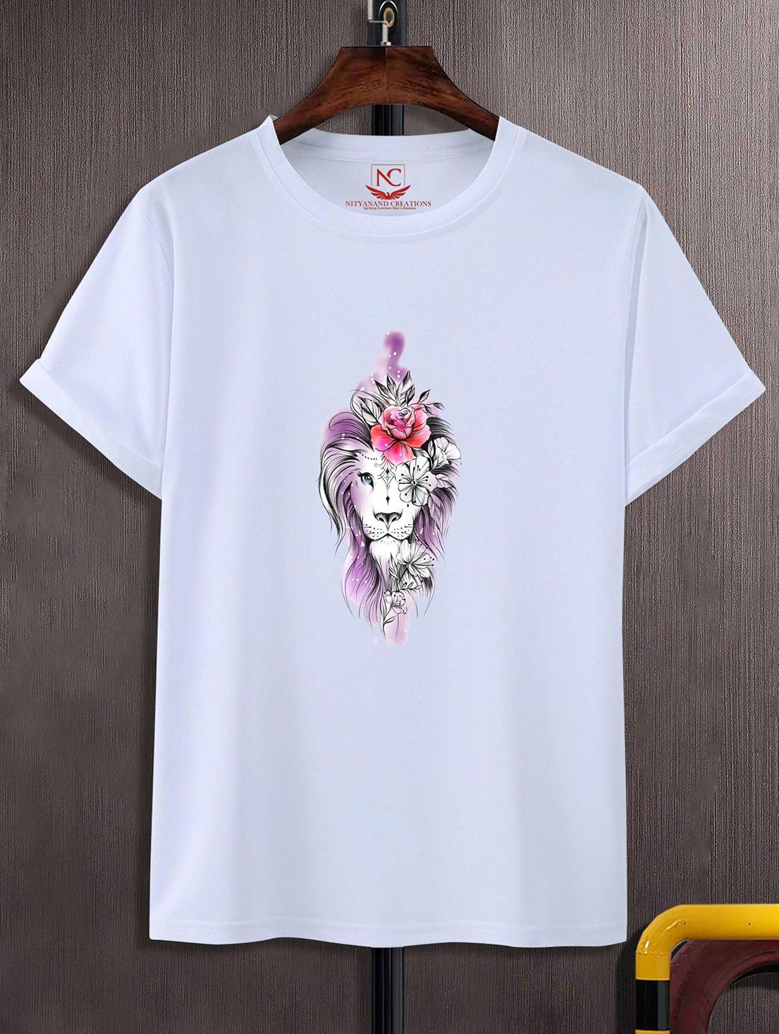 unisex graphic printed round neck tshirt - 20769957 -  Zoom Image - 0