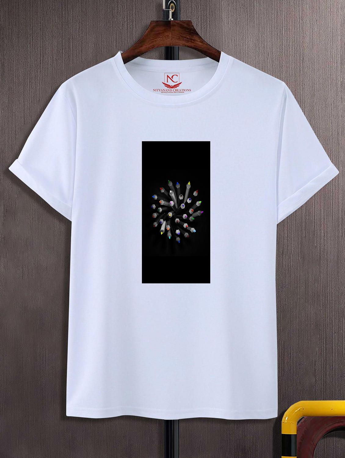 unisex graphic printed round neck tshirt - 20769965 -  Zoom Image - 0