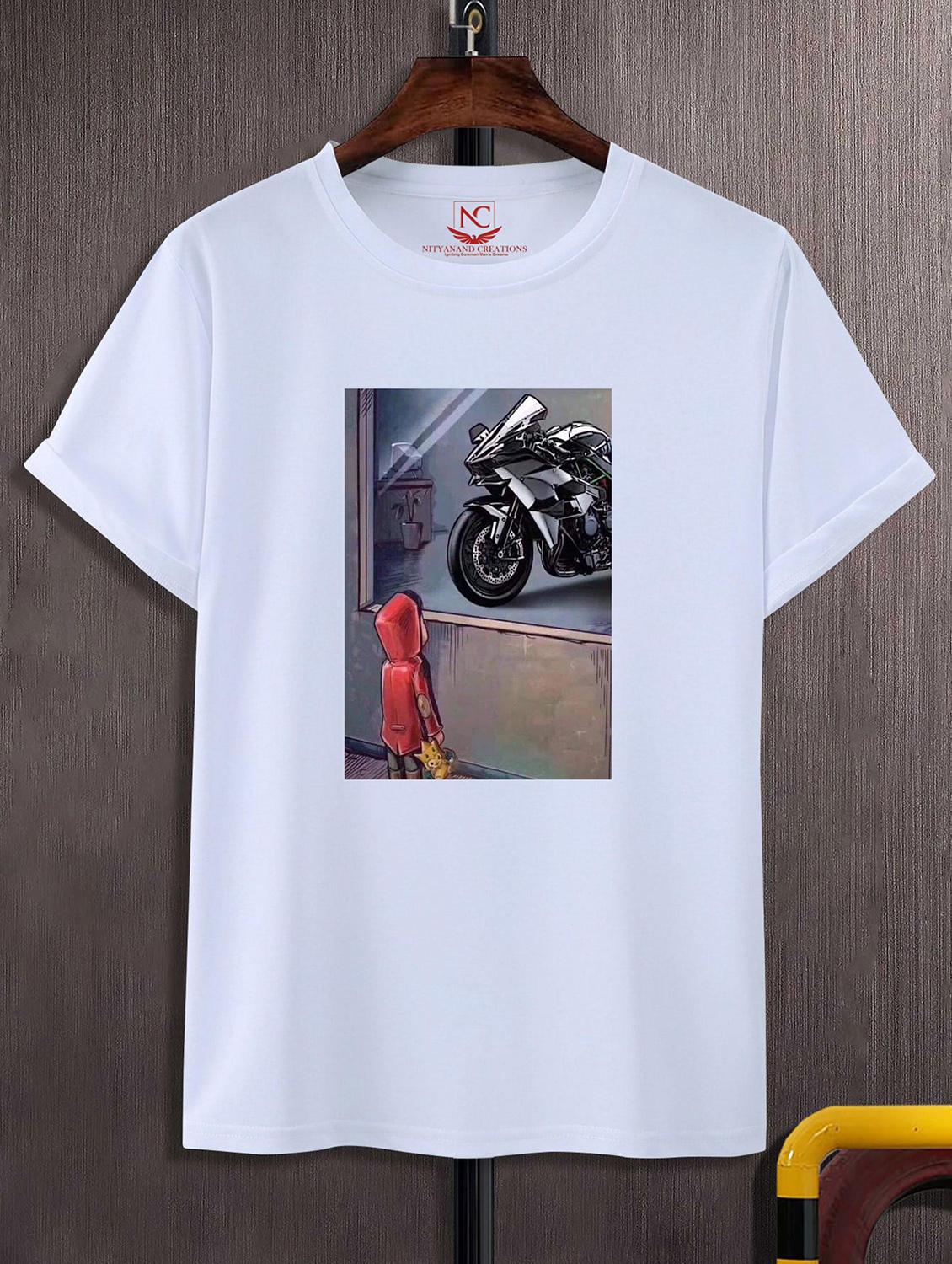 unisex graphic printed round neck tshirt - 20769972 -  Zoom Image - 0