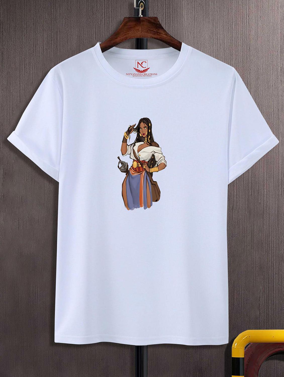 unisex graphic printed round neck tshirt - 20769974 -  Zoom Image - 0