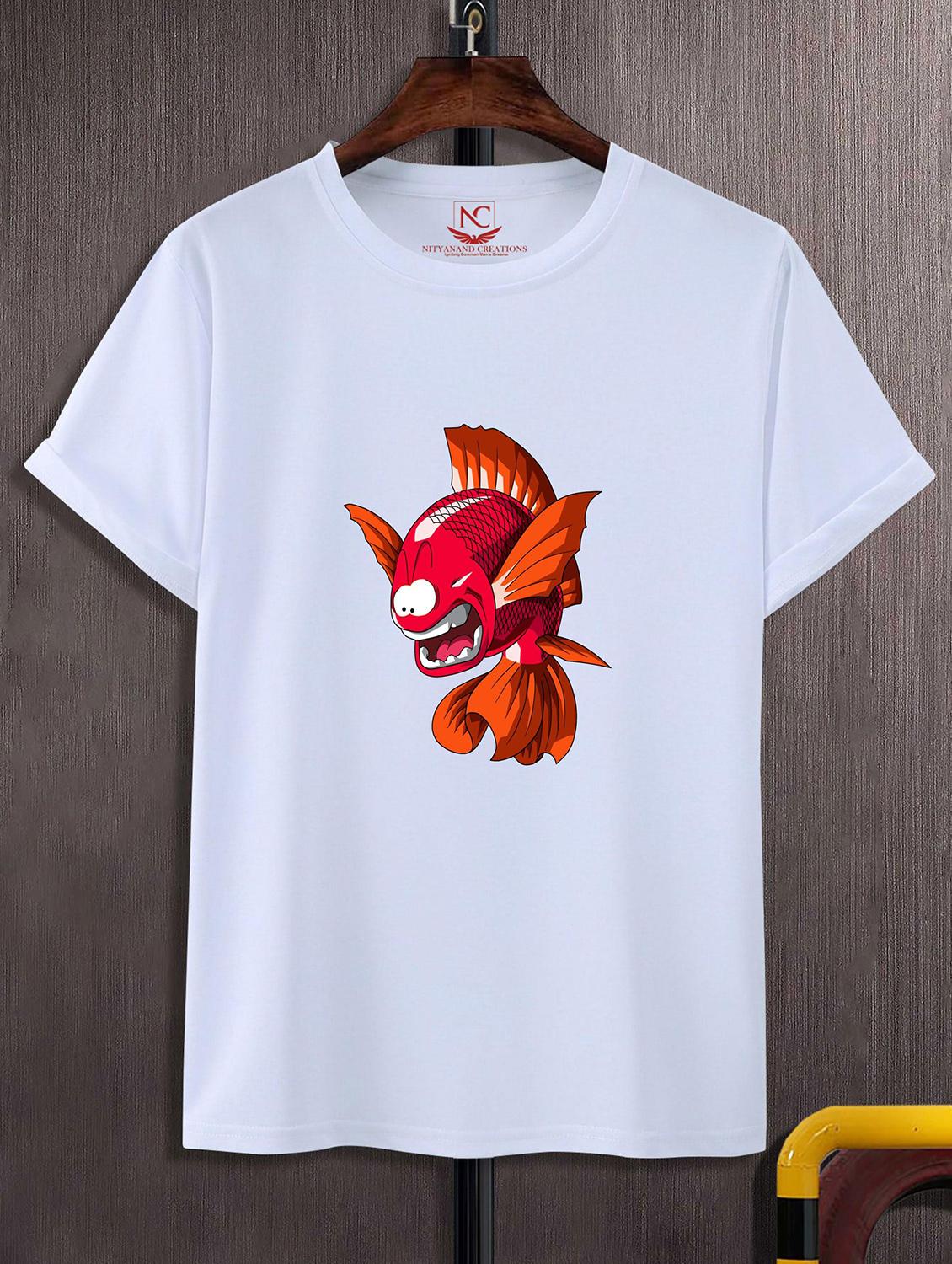 unisex graphic printed round neck tshirt - 20769978 - Zoom Image - 0