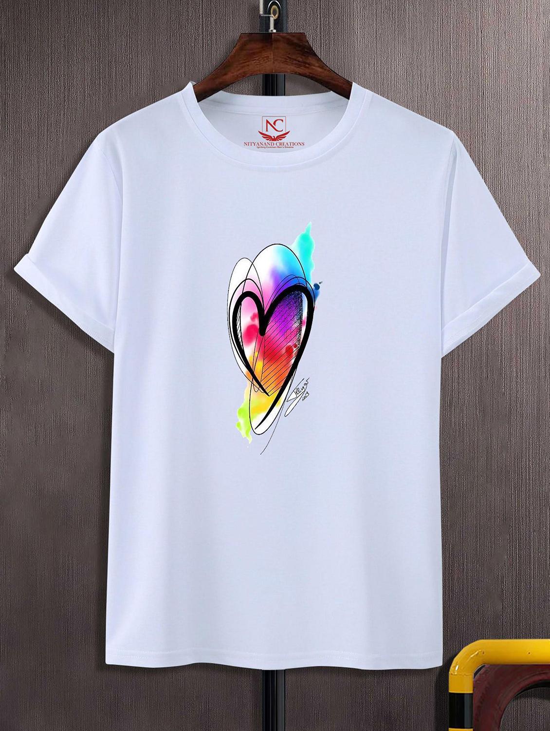unisex graphic printed round neck tshirt - 20769980 - Zoom Image - 0