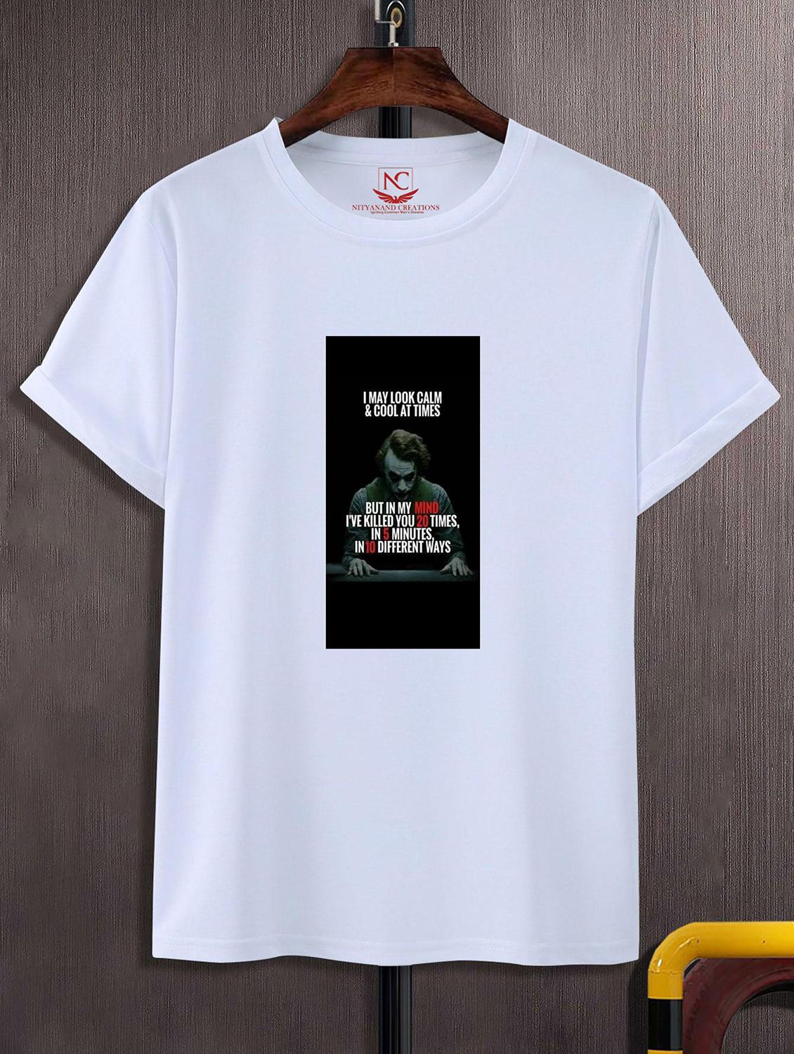 unisex graphic printed round neck tshirt - 20770028 - Zoom Image - 0