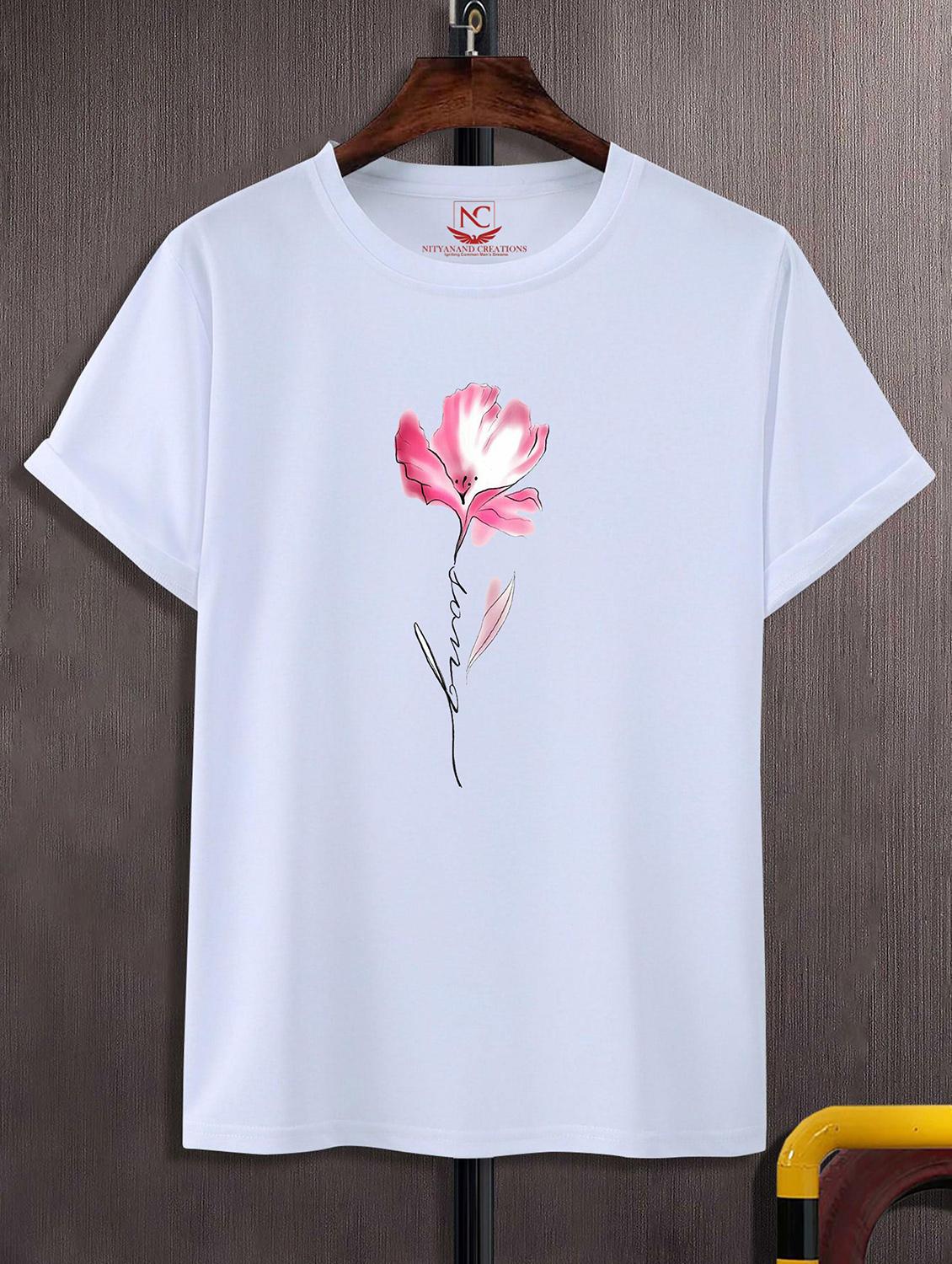 unisex graphic printed round neck tshirt - 20770041 - Zoom Image - 0
