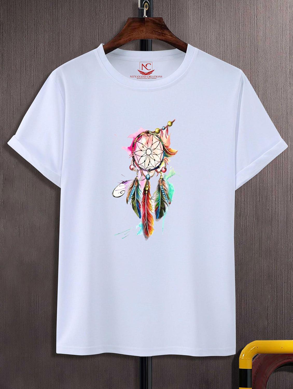 unisex graphic printed round neck tshirt - 20770047 -  Zoom Image - 0