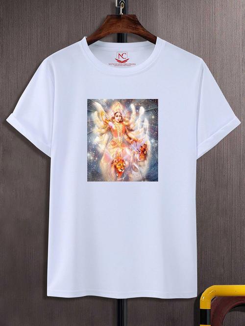 unisex graphic printed round neck tshirt - 20770066 - Standard Image - 0