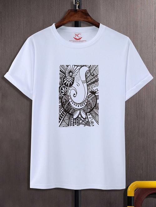 unisex graphic printed round neck tshirt - 20770072 -  Standard Image - 0