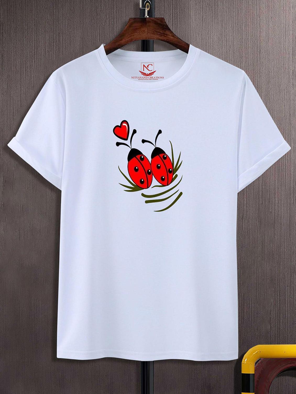 unisex graphic printed round neck tshirt - 20770073 - Zoom Image - 0