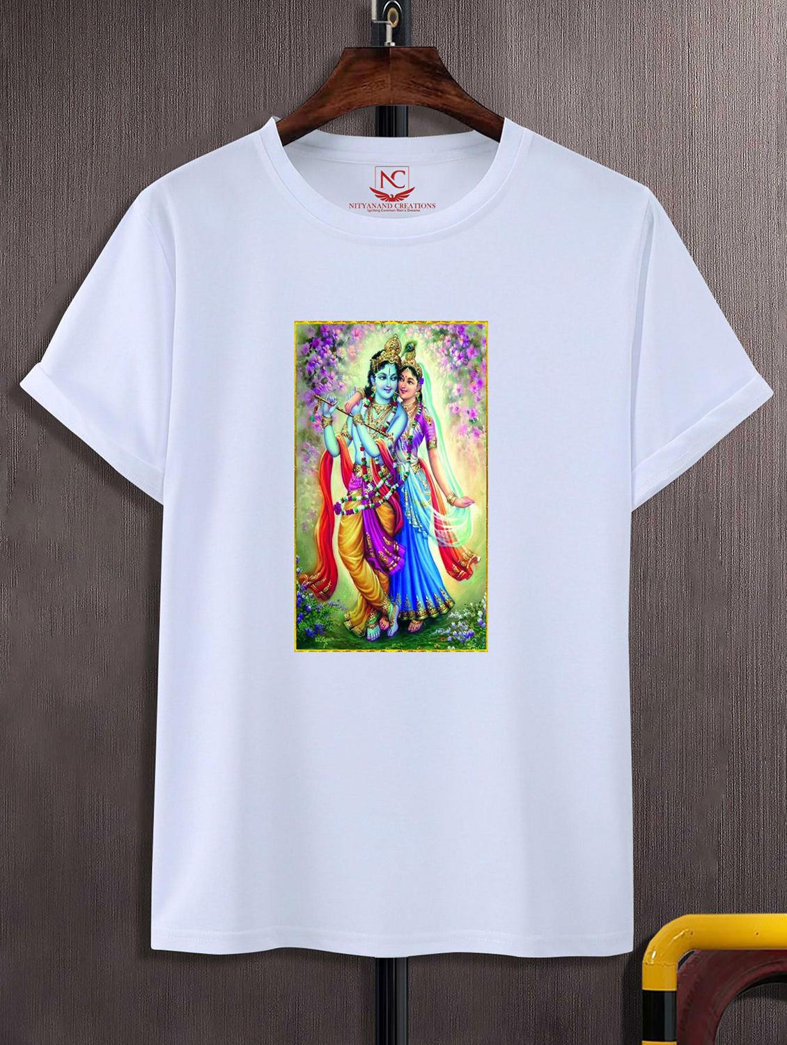 unisex graphic printed round neck tshirt - 20770074 - Zoom Image - 0