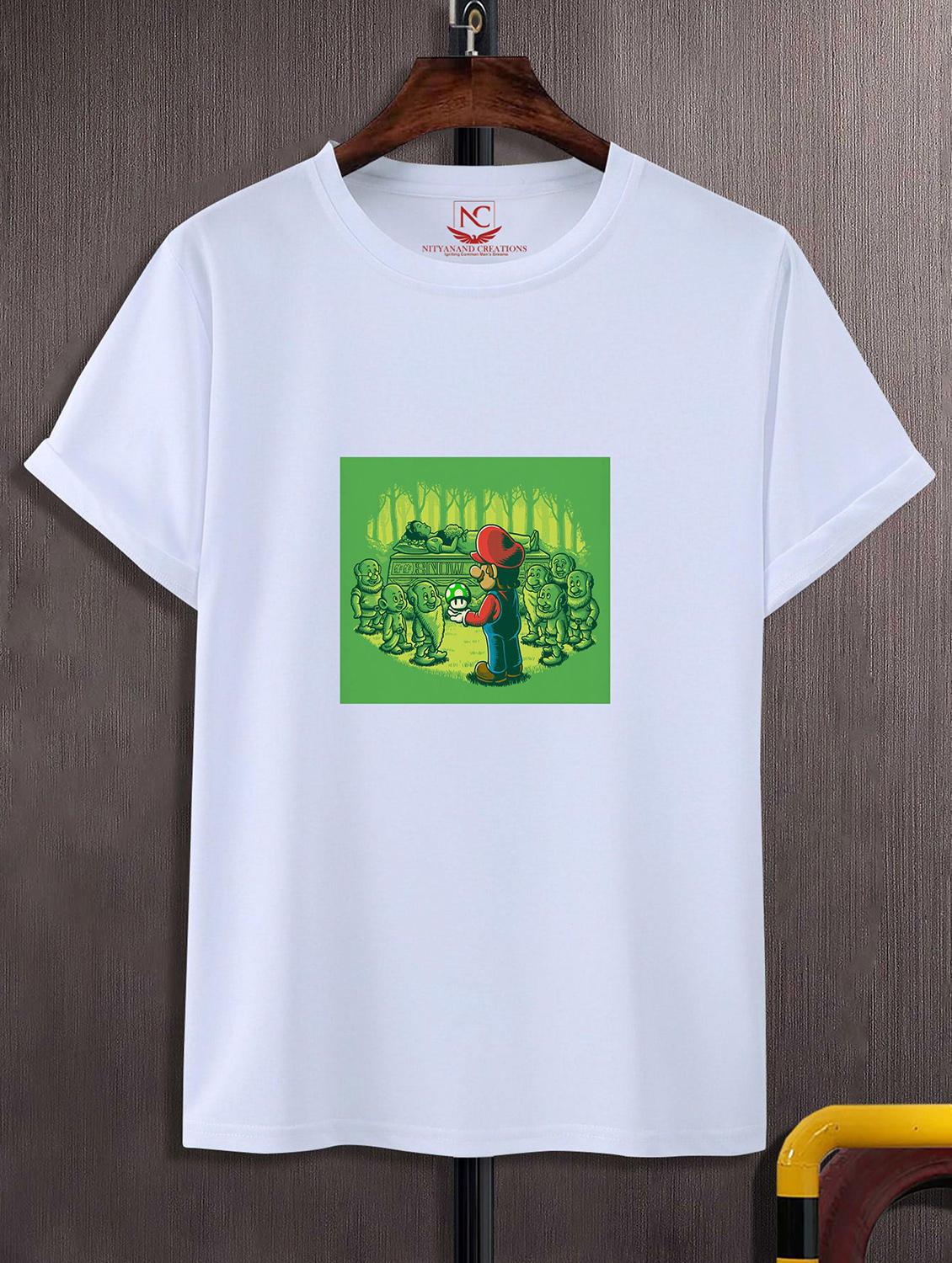 unisex graphic printed round neck tshirt - 20770079 - Zoom Image - 0