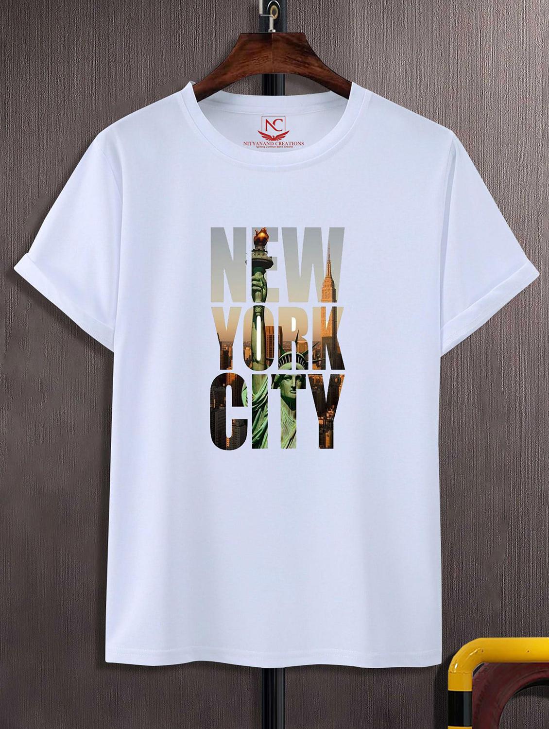 unisex graphic printed round neck tshirt - 20770084 - Zoom Image - 0