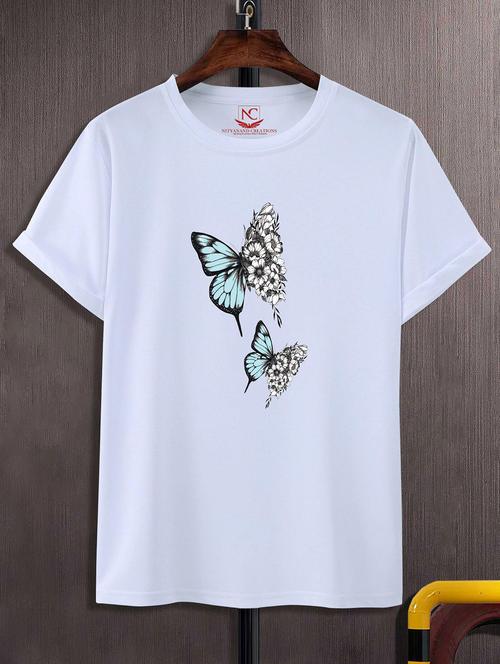 unisex graphic printed round neck tshirt - 20770086 -  Standard Image - 0