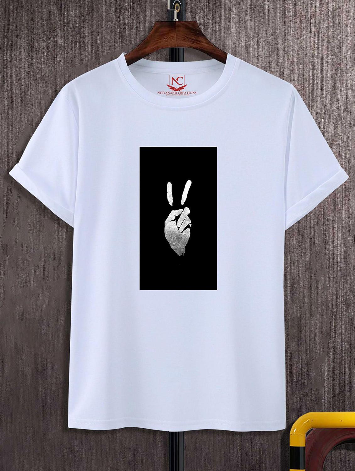 unisex graphic printed round neck tshirt - 20770091 -  Zoom Image - 0
