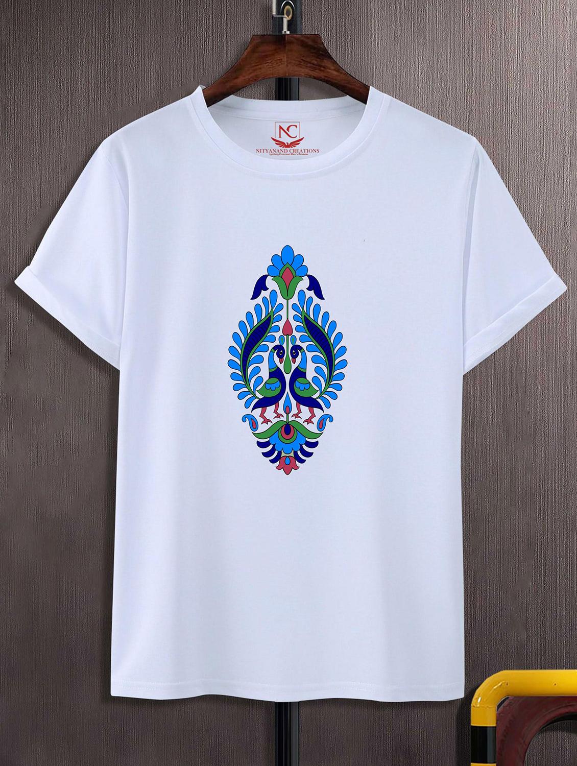 unisex graphic printed round neck tshirt - 20770092 - Zoom Image - 0