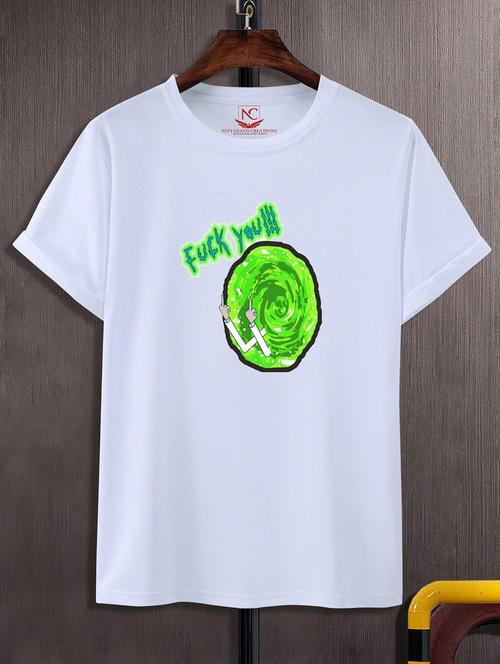 unisex graphic printed round neck tshirt - 20770093 - Standard Image - 0