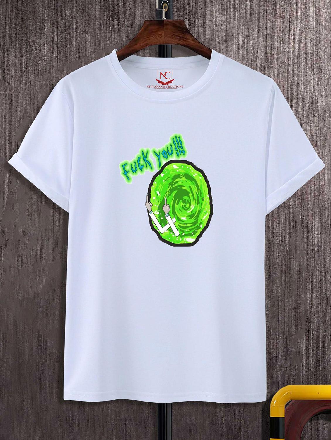 unisex graphic printed round neck tshirt - 20770093 - Zoom Image - 0