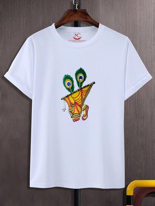unisex graphic printed round neck tshirt - 20770097 - Standard Image - 0