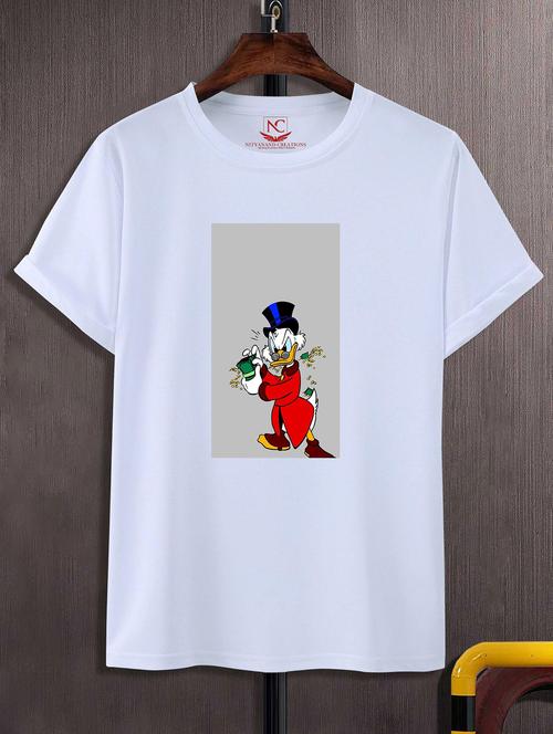 unisex graphic printed round neck tshirt - 20770098 - Standard Image - 0
