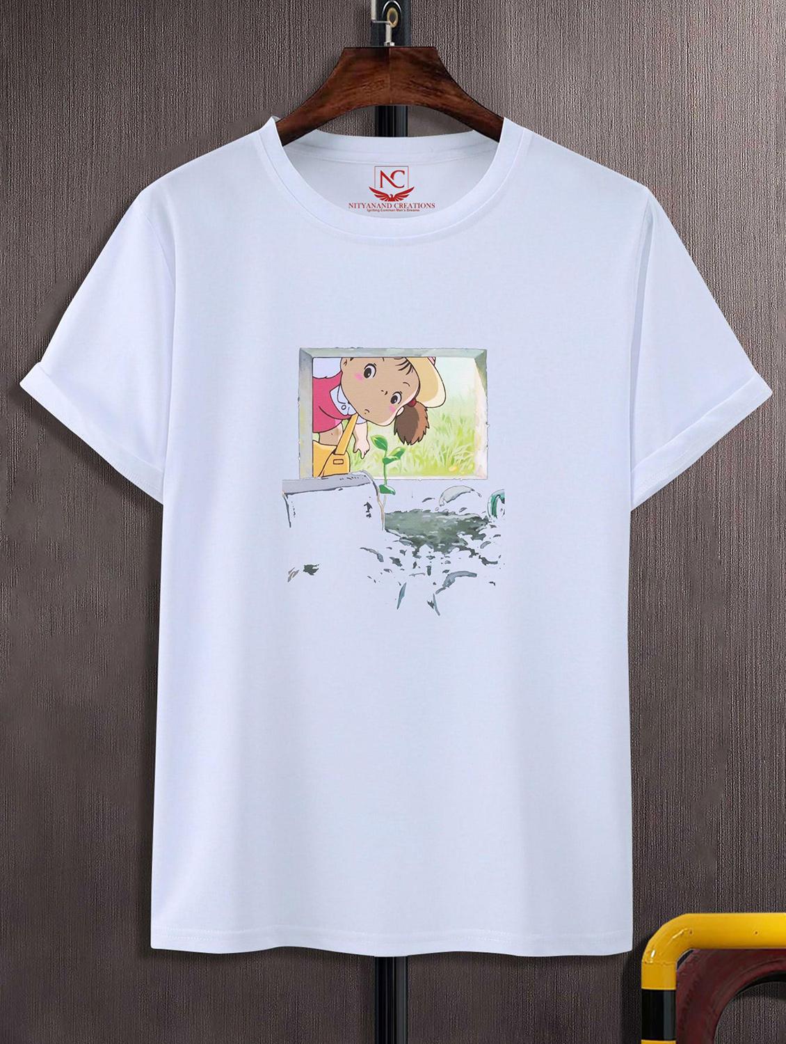 unisex graphic printed round neck tshirt - 20770100 - Zoom Image - 0