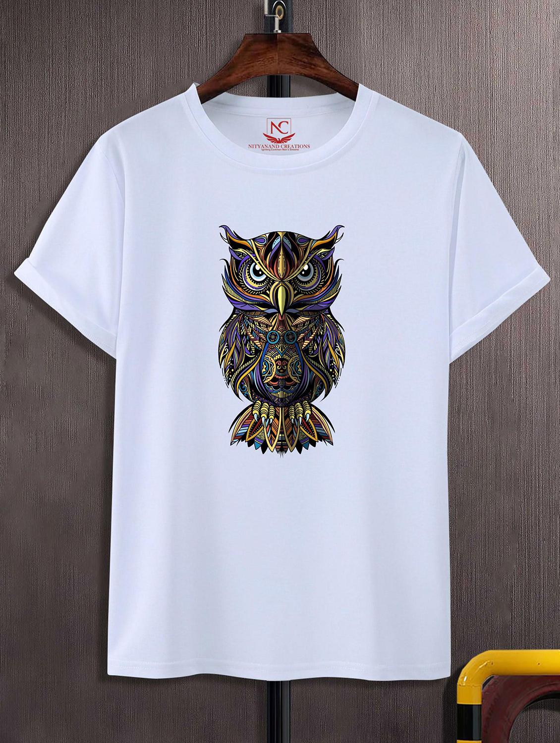 unisex graphic printed round neck tshirt - 20770103 -  Zoom Image - 0