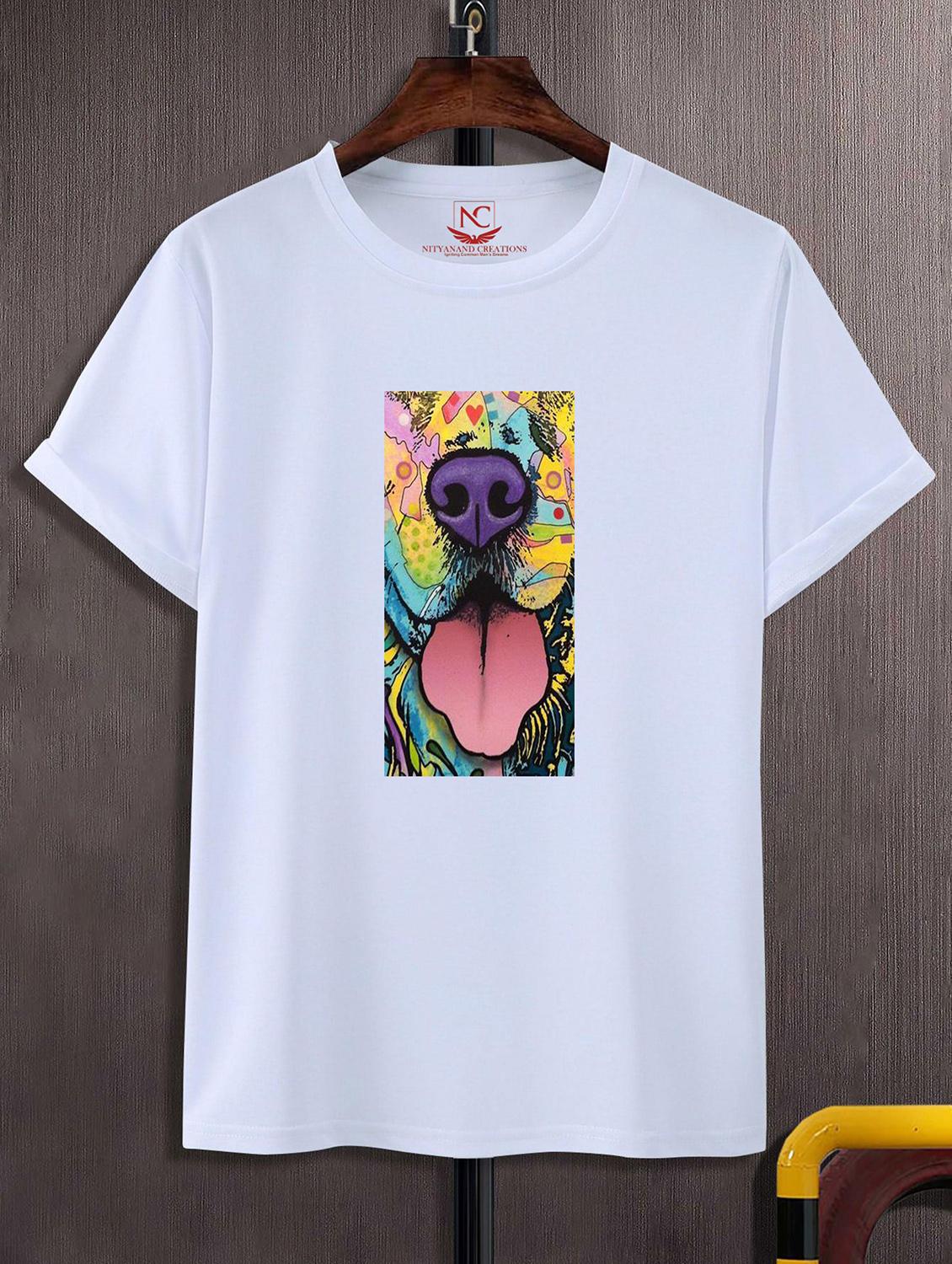 unisex graphic printed round neck tshirt - 20770104 - Zoom Image - 0