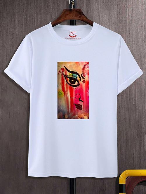 unisex graphic printed round neck tshirt - 20770111 - Standard Image - 0
