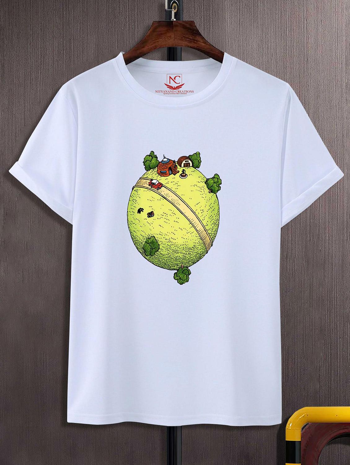 unisex graphic printed round neck tshirt - 20770123 - Zoom Image - 0