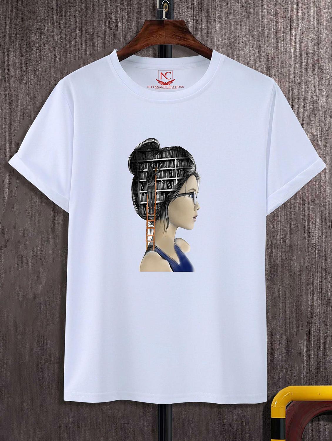 unisex graphic printed round neck tshirt - 20770127 - Zoom Image - 0