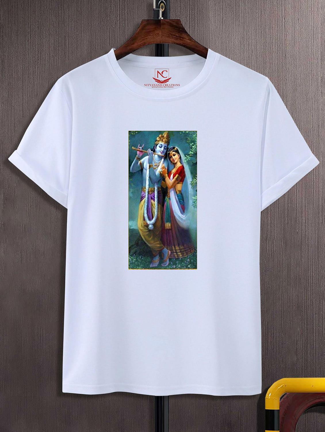 unisex graphic printed round neck tshirt - 20770129 -  Zoom Image - 0