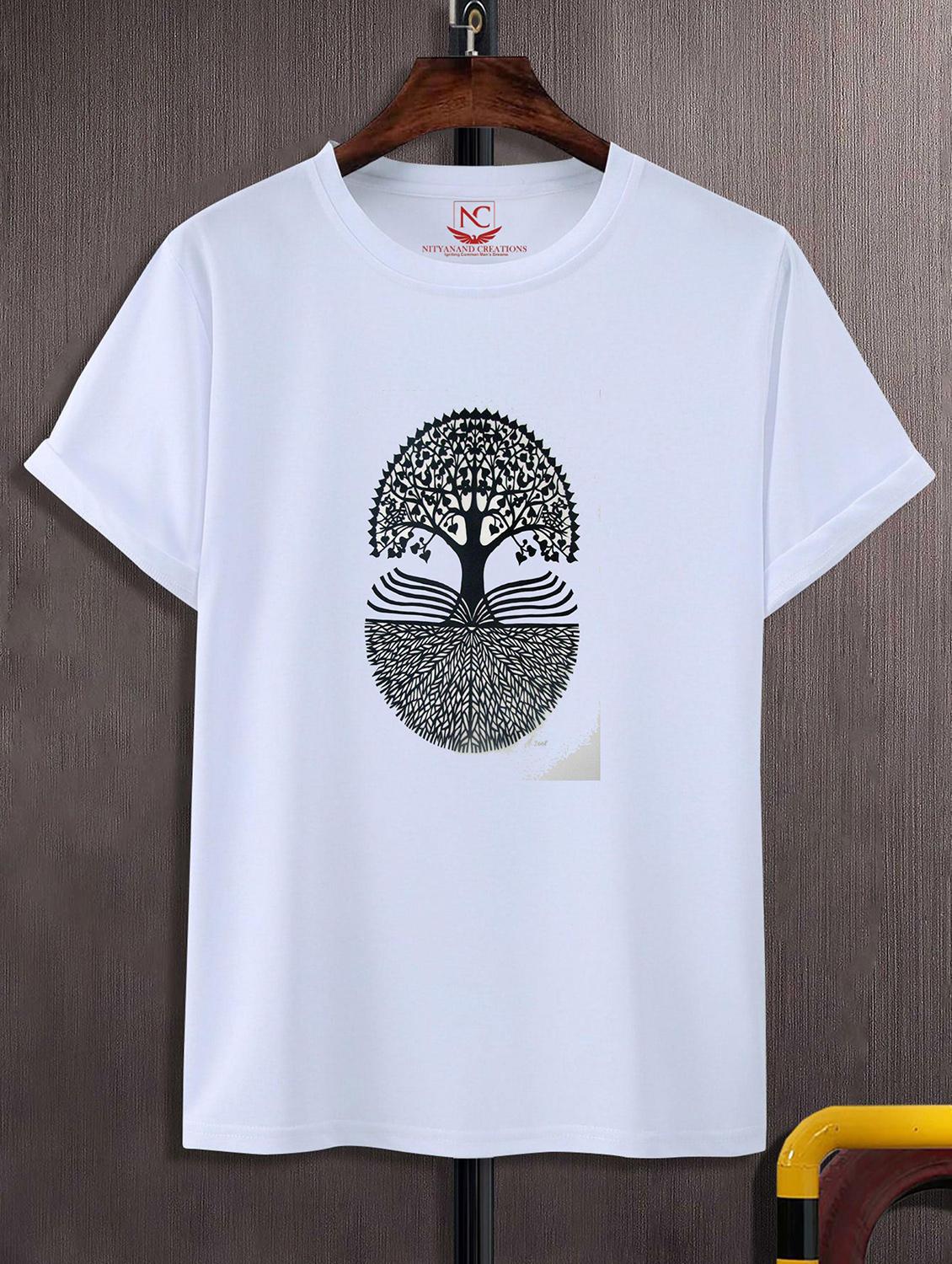 unisex graphic printed round neck tshirt - 20770131 - Zoom Image - 0