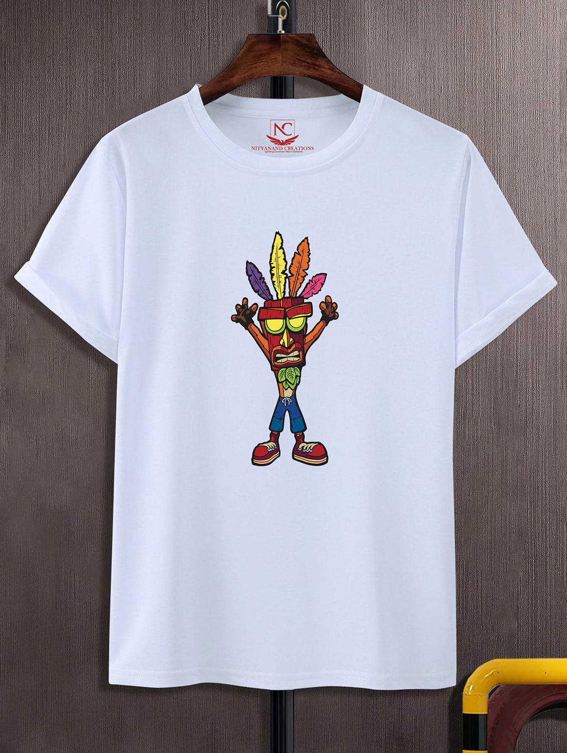 unisex graphic printed round neck tshirt - 20770177 - Zoom Image - 0
