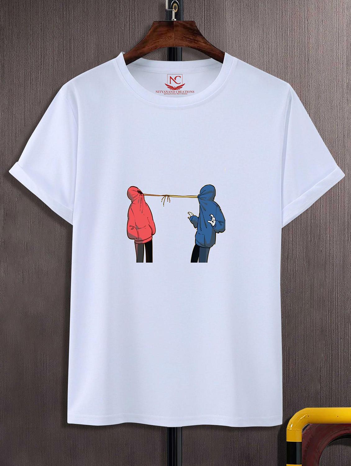 unisex graphic printed round neck tshirt - 20770187 -  Zoom Image - 0