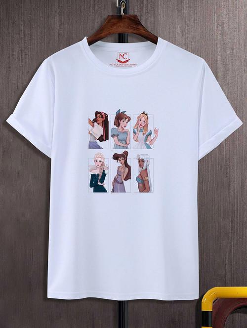 unisex graphic printed round neck tshirt - 20770194 -  Standard Image - 0
