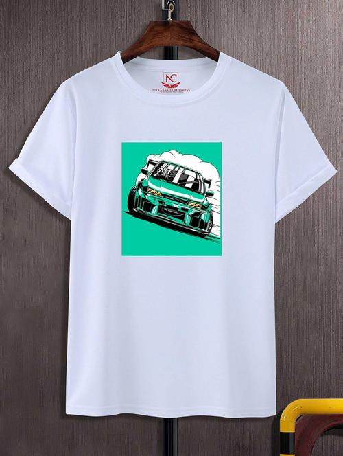 unisex graphic printed round neck tshirt - 20770197 -  Standard Image - 0