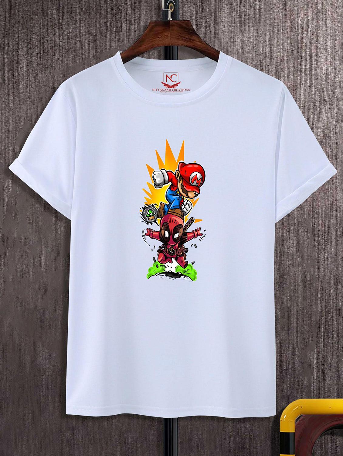 unisex graphic printed round neck tshirt - 20770201 - Zoom Image - 0